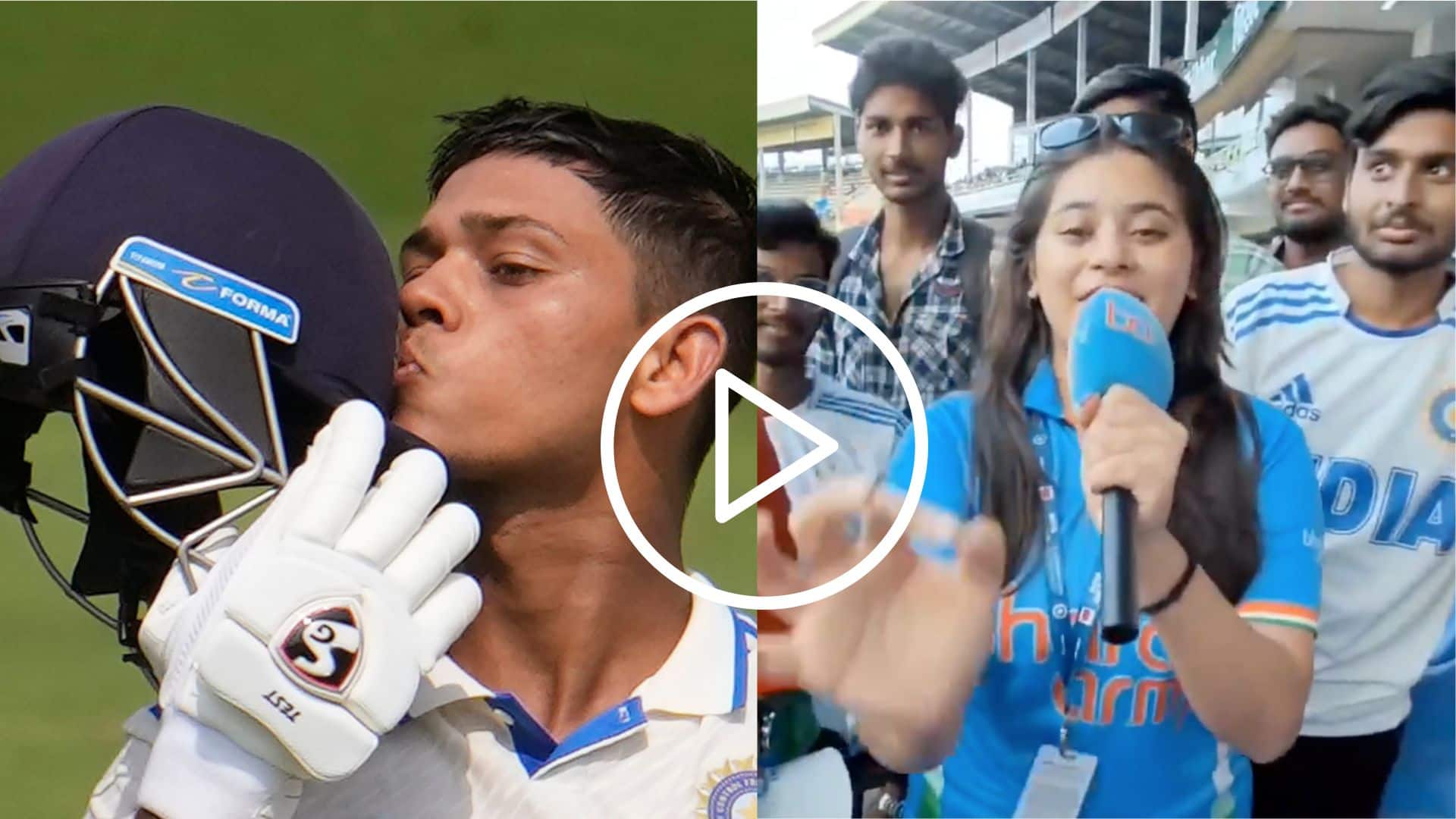  [Watch] 'Mind-Blowing, Jaisball' - Vizag Fans Crazy Reaction On Yashasvi Jaiswal's Ton